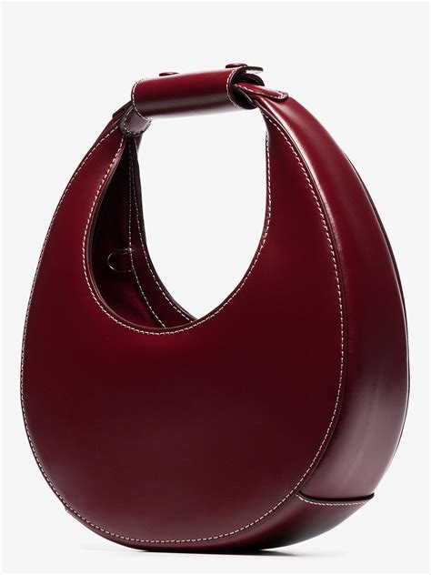 staud leather bag